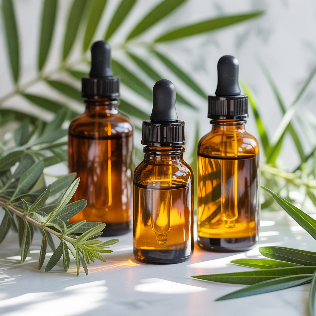 Tinctures available at Huff and Puff Dispensary in Vadnais Heights MN